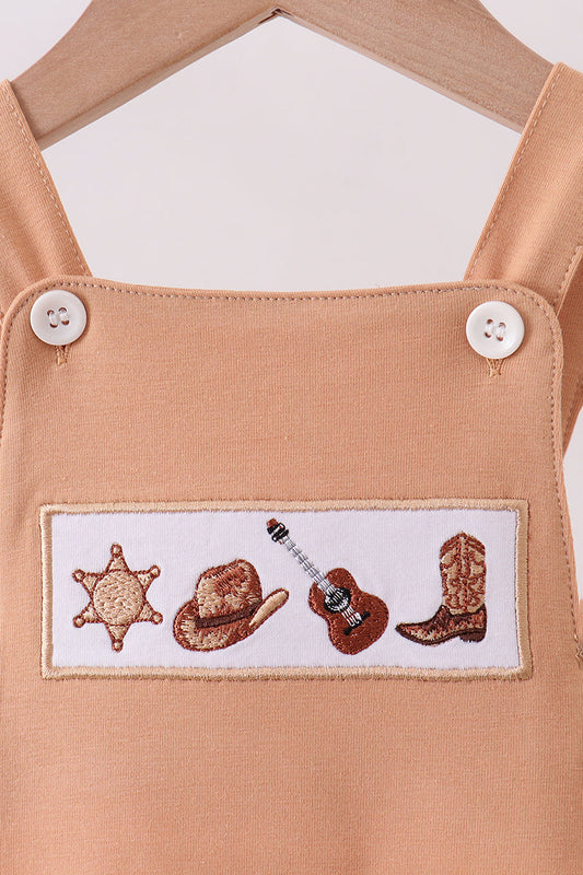 Little Wrangler Smocked Bubble