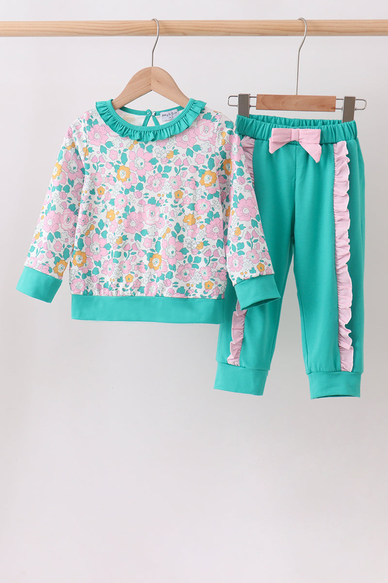The Cozy Green Jogger Set