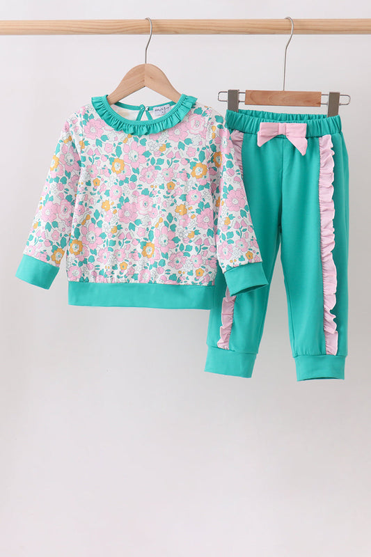 The Cozy Green Jogger Set