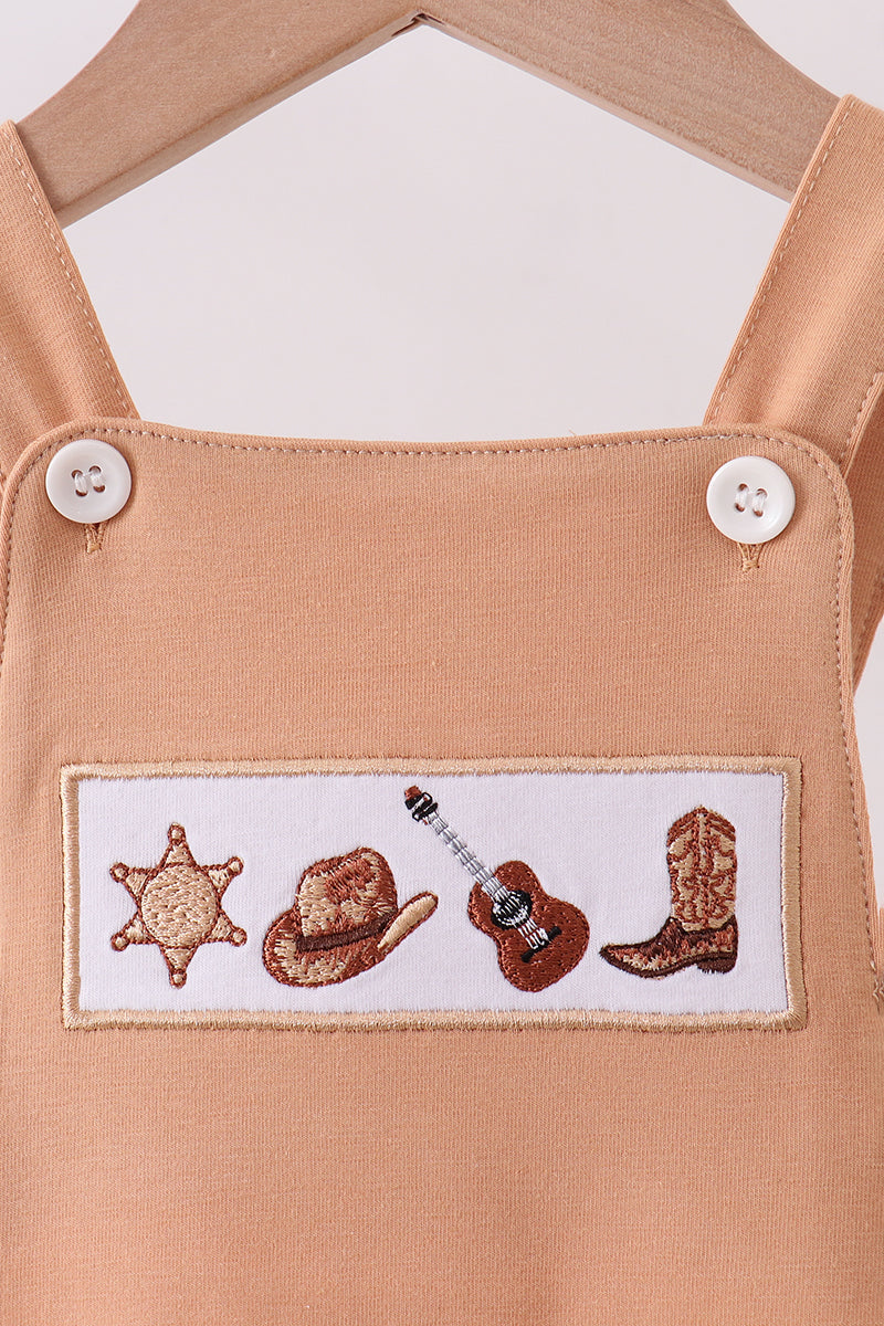 Little Wrangler Smocked Bubble