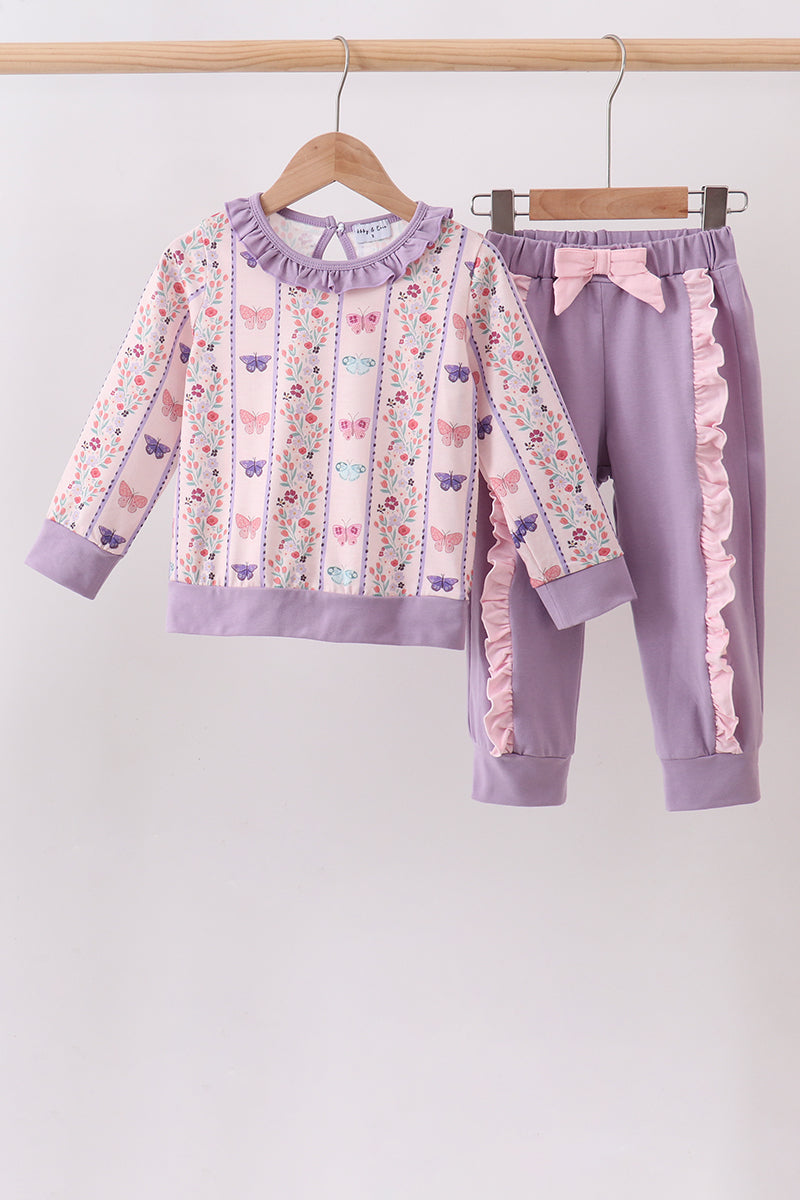 The Cozy Butterfly Jogger Set