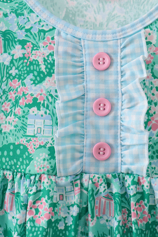 The Green House Dress