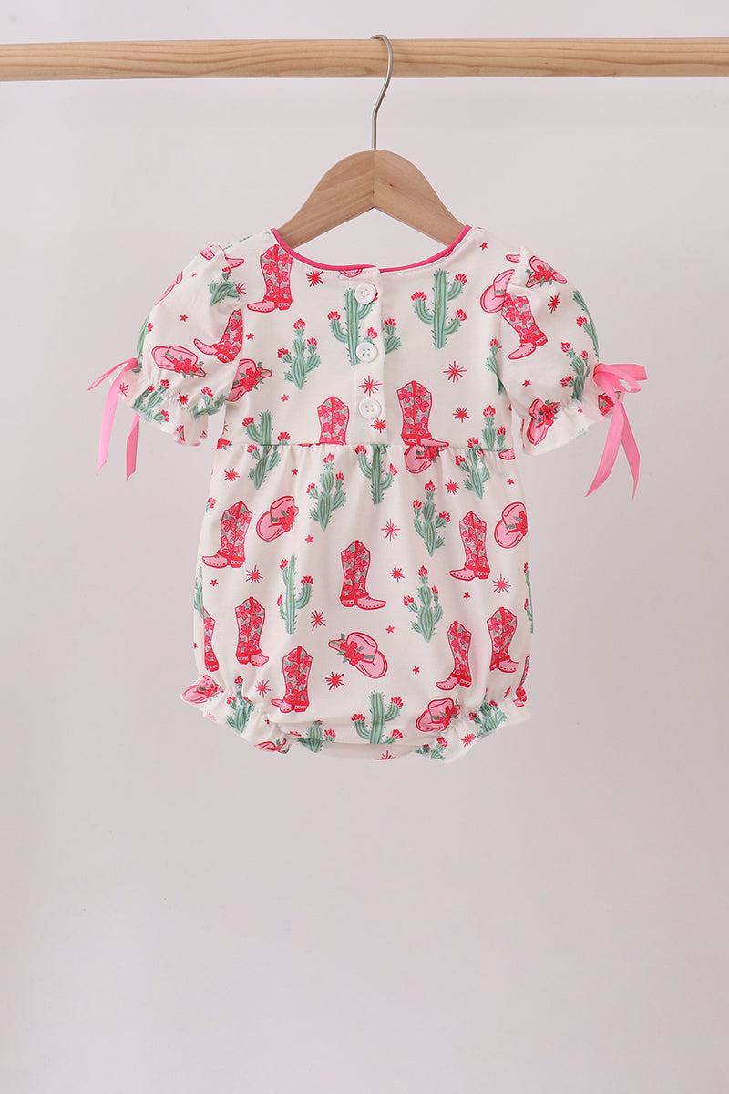 Desert Darling Smocked Bubble