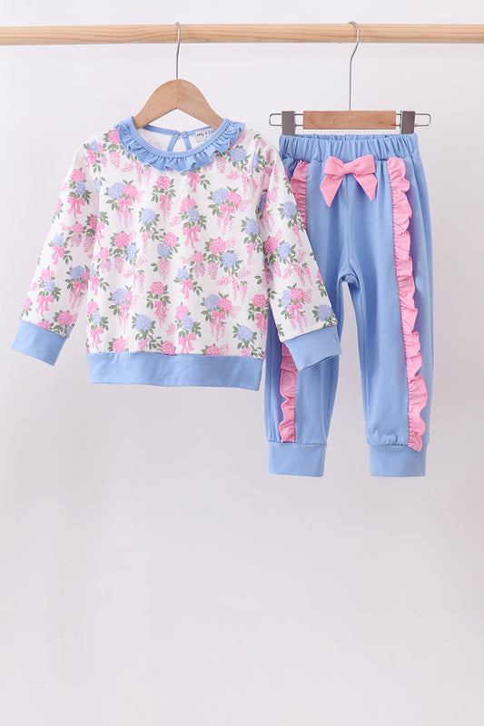 The Cozy Blue Jogger Set